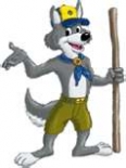 Cub Scout wolf